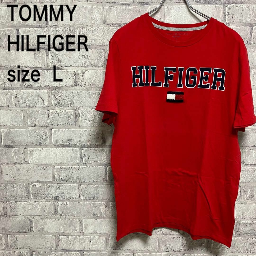 TOMMY HILFIGER(トミーヒルフィガー)のレア【TOMMY HILFIGER】トミー Tシャツ お洒落 美品 メンズのトップス(Tシャツ/カットソー(半袖/袖なし))の商品写真