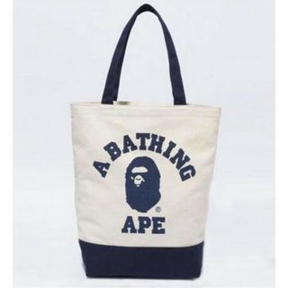 A BATHING APE - BAPE　A BATHING APE　ア ベイシング エイプ　ロゴトートバッグ