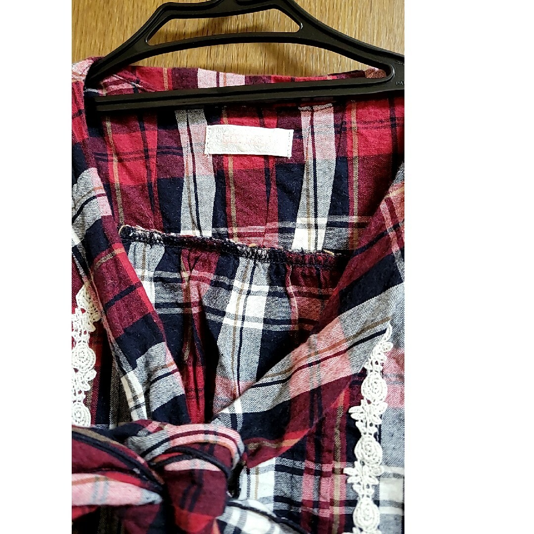 LIZ LISA(リズリサ)のLIZ LISA　チェックシャツ レディースのトップス(シャツ/ブラウス(半袖/袖なし))の商品写真