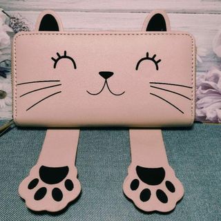 かわいい猫柄財布(財布)