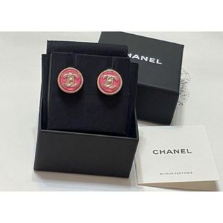 シャネル(CHANEL)のCHANEL シャネル　ピアス　ココマーク　ターンロック　ピンク　新品　限定(ピアス)