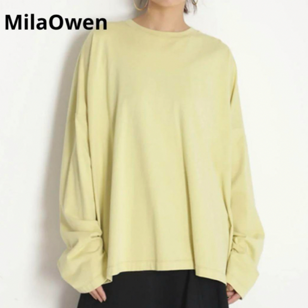 Mila Owen(ミラオーウェン)のmilaowen 長袖カットソー レディースのトップス(カットソー(長袖/七分))の商品写真