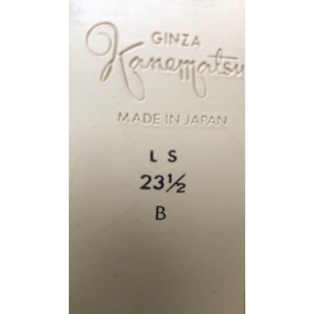 GINZA Kanematsu(ギンザカネマツ)のミススレンダー銀座かねまつエナメルパンプス 23.5 レディースの靴/シューズ(ハイヒール/パンプス)の商品写真