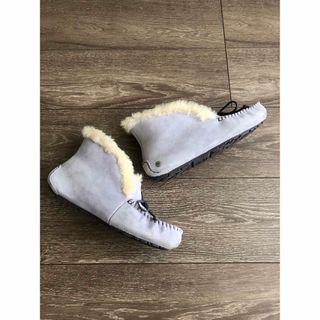 アグオーストラリア(UGG AUSTRALIA)のUGGの珍しいアリーナヌバックモカシンショートブーツ.  23cm (ブーツ)