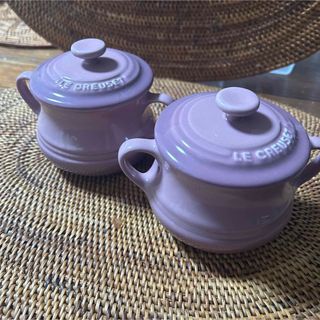 ルクルーゼ(LE CREUSET)のル・クルーゼ　メゾンドパリシリーズ  ミニスープボウル　2点 (食器)