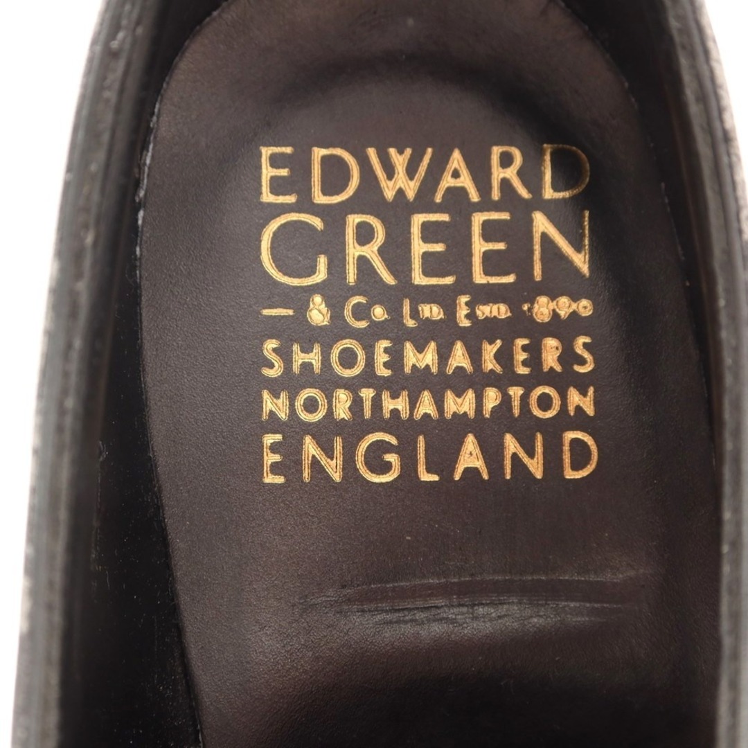 EDWARD GREEN(エドワードグリーン)の【中古】エドワードグリーン EDWARD GREEN CHELSEA ストレートチップ ドレスシューズ ブラック【サイズ7E】【メンズ】 メンズの靴/シューズ(ドレス/ビジネス)の商品写真