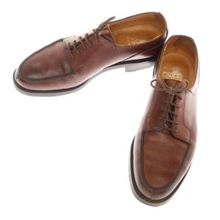 クロケットアンドジョーンズ(Crockett&Jones)の【中古】クロケットアンドジョーンズ CROCKETT&JONES MORETON Uチップ ドレスシューズ ブラウン【サイズ6 1/2E】【メンズ】(ドレス/ビジネス)