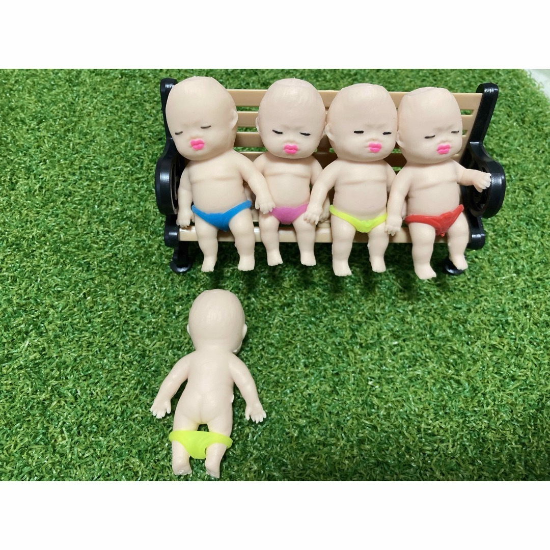 アグリーベイビーズ 5人セット キッズ/ベビー/マタニティのおもちゃ(ぬいぐるみ/人形)の商品写真