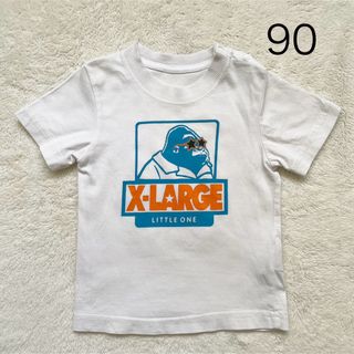 エクストララージ(XLARGE)のXLARGE 半袖Tシャツ　白　90cm(Tシャツ/カットソー)