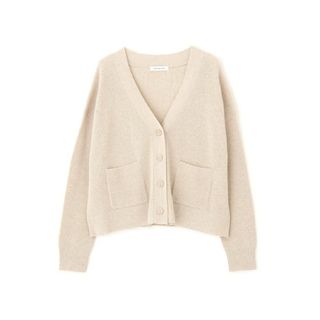 ナチュラルビューティーベーシック(NATURAL BEAUTY BASIC)の【新品】ナチュラルビューティーベーシック イタリーヤーンウールニット カーデ(カーディガン)