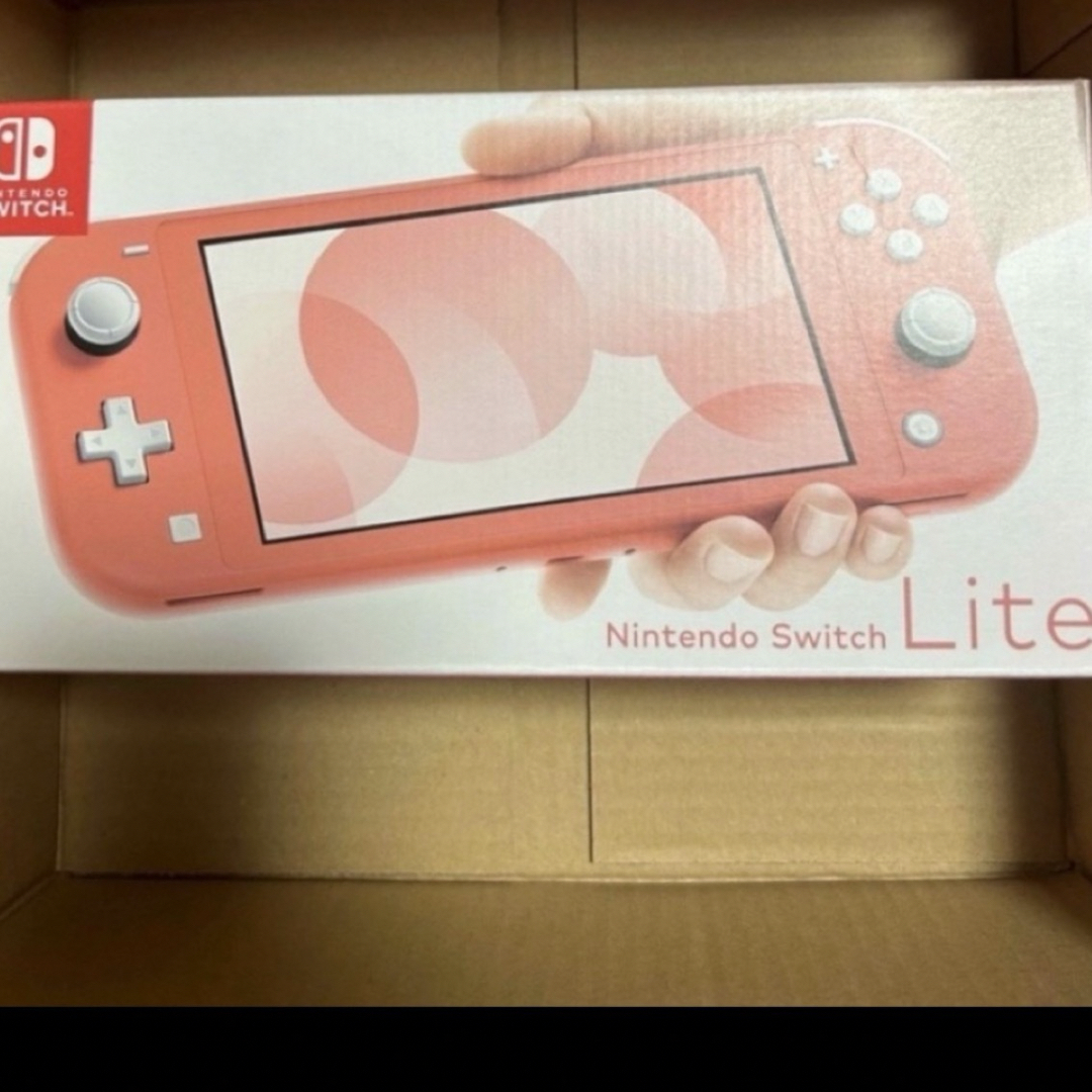 Nintendo Switch(ニンテンドースイッチ)のNintendo Switch lite コーラル　任天堂スイッチライト 本体 エンタメ/ホビーのゲームソフト/ゲーム機本体(携帯用ゲーム機本体)の商品写真
