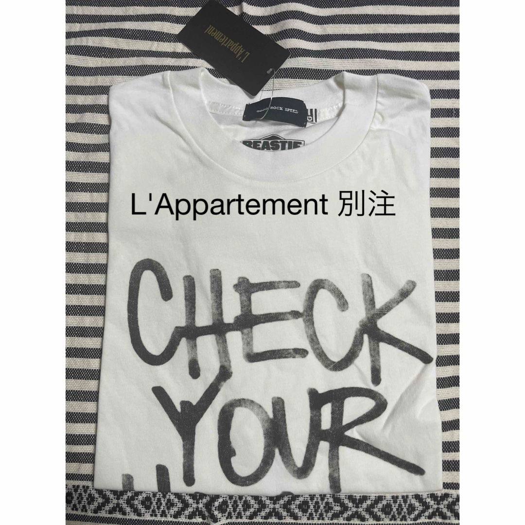 L'Appartement DEUXIEME CLASSE(アパルトモンドゥーズィエムクラス)の【GOOD ROCK SPEED 】BEASTIE BOYS T-SH レディースのトップス(Tシャツ(半袖/袖なし))の商品写真