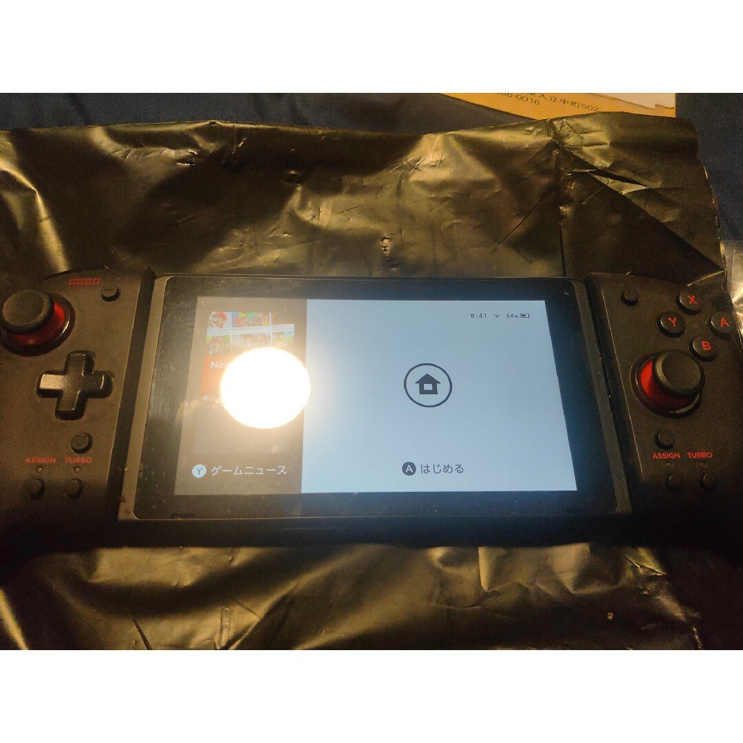 任天堂Switch 本体 horiコントローラー エンタメ/ホビーのゲームソフト/ゲーム機本体(家庭用ゲーム機本体)の商品写真