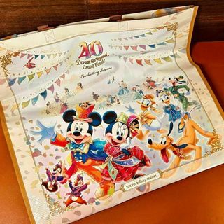 ディズニー ショッピングバッグ 40周年 グランドフィナーレ(キャラクターグッズ)