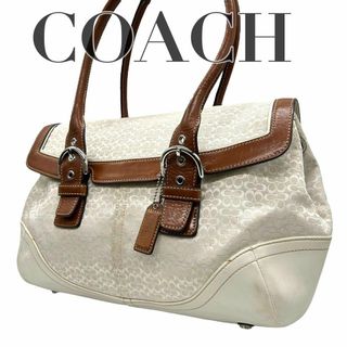 コーチ(COACH)のCOACH コーチ　s20 ミニシグネチャー　7080 肩掛け　ショルダーバッグ(ショルダーバッグ)