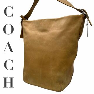 コーチ(COACH)のCOACH コーチ　s56 バケツ型　肩掛け　9151 ワンショルダーバッグ 茶(ショルダーバッグ)