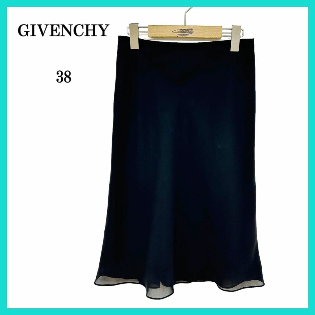 GIVENCHY(ジバンシィ)の美品 GIVENCHY ジバンシー スカート 38 レディースのスカート(ひざ丈スカート)の商品写真