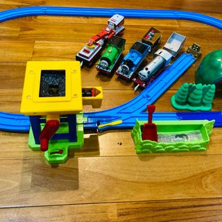 Takara Tomy - タカラトミー ぐるぐるまわそうトーマスとマーリンの石炭ホッパー　おまけつき