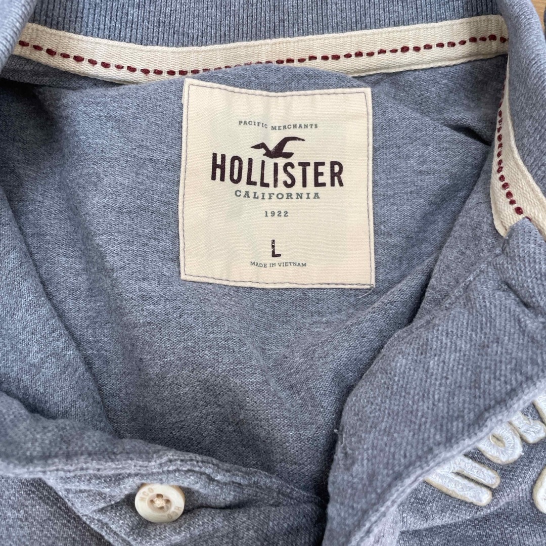 Hollister(ホリスター)のHOLLISTER ポロシャツメンズＬサイズ　ホリスター　夏服 メンズのトップス(ポロシャツ)の商品写真