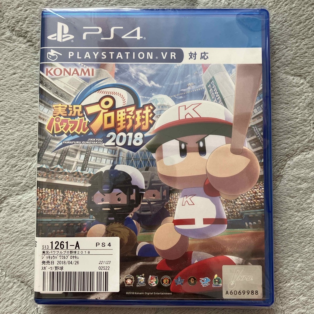 KONAMI(コナミ)の実況パワフルプロ野球2018 PS4 ゲーム　オンラインゲーム　KNAMI エンタメ/ホビーのゲームソフト/ゲーム機本体(携帯用ゲームソフト)の商品写真