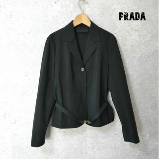 PRADA - 美品 プラダ ストレッチ ウエストベルト シングル 1B テーラードジャケット