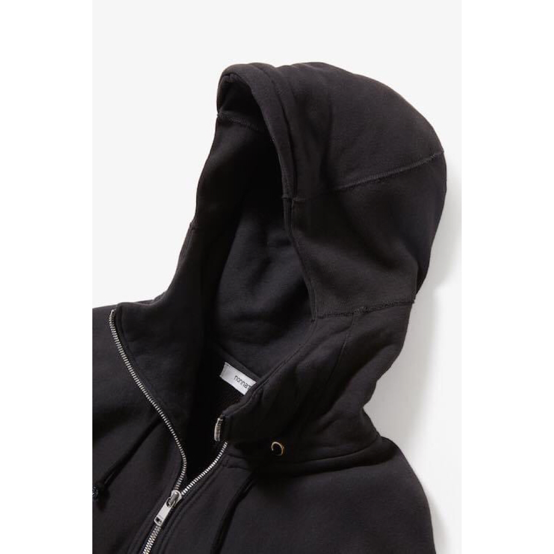 nonnative(ノンネイティブ)のnonnative DWELLER HOODED HALF ZIP SWEAT黒 メンズのトップス(パーカー)の商品写真