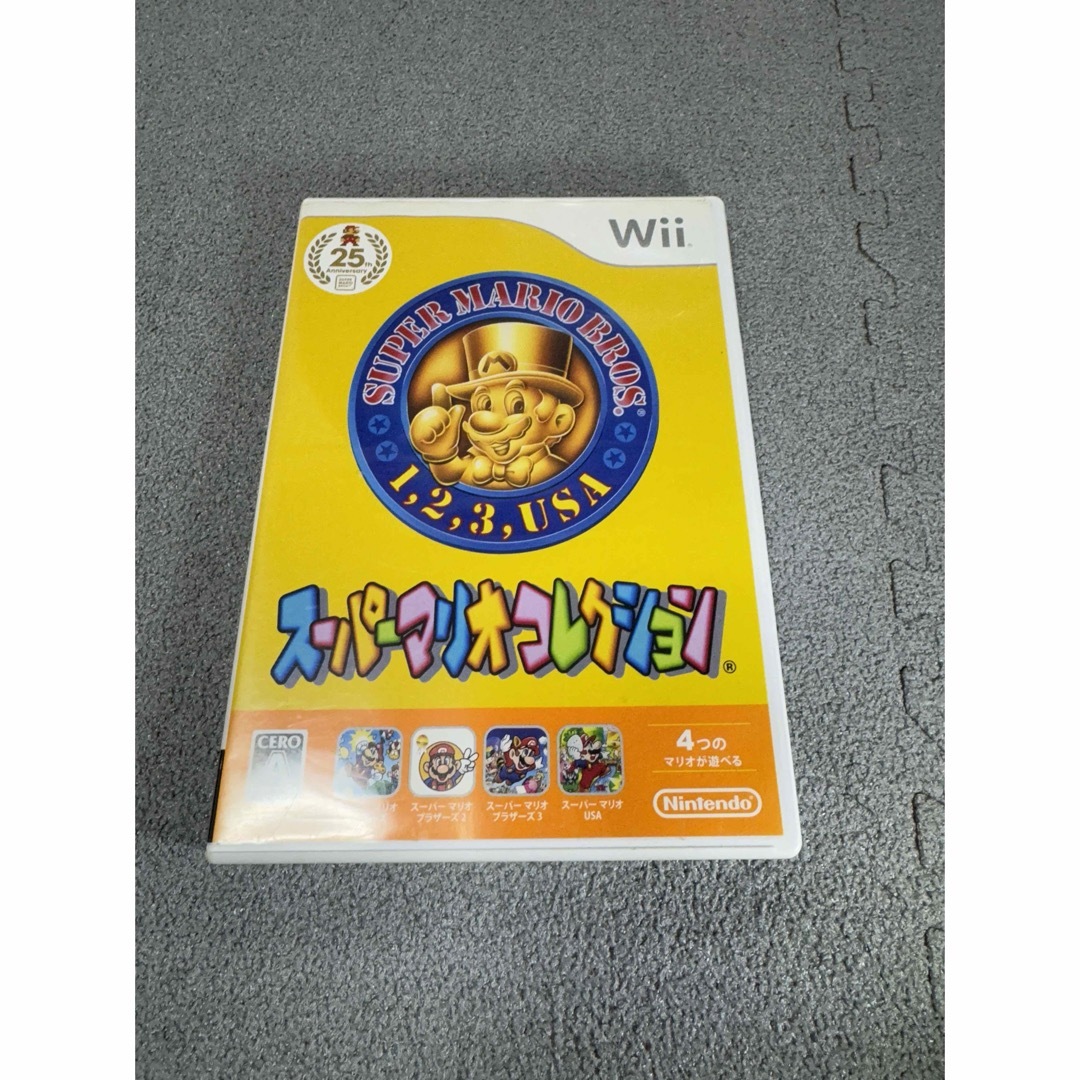 Wii(ウィー)のWii スーパーマリオコレクション エンタメ/ホビーのゲームソフト/ゲーム機本体(家庭用ゲームソフト)の商品写真