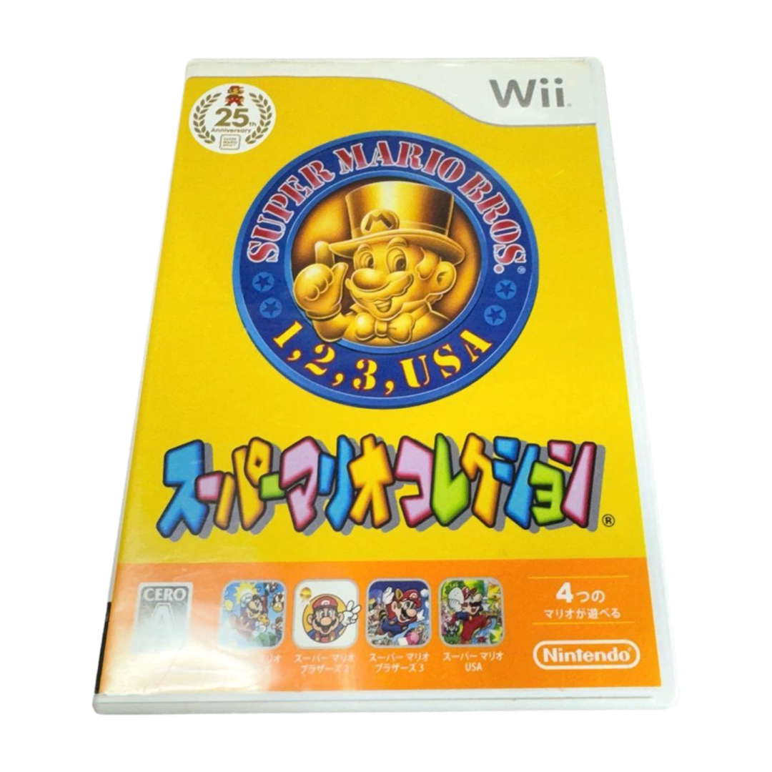 Wii(ウィー)のWii スーパーマリオコレクション エンタメ/ホビーのゲームソフト/ゲーム機本体(家庭用ゲームソフト)の商品写真