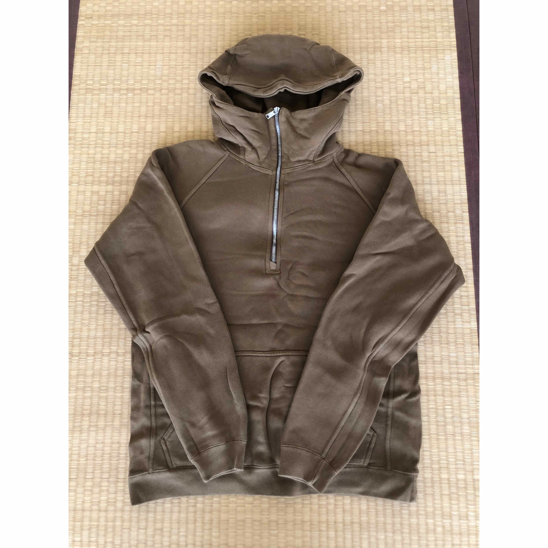 nonnative(ノンネイティブ)のnonnative COACH HALF ZIP HOODY SWEAT 茶 メンズのトップス(パーカー)の商品写真