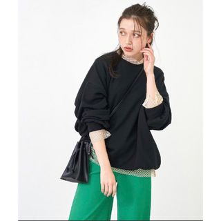 アナップ(ANAP)のほぼ新品♡ANAP シンプル裏毛プルオーバー スウェット トレーナー(トレーナー/スウェット)