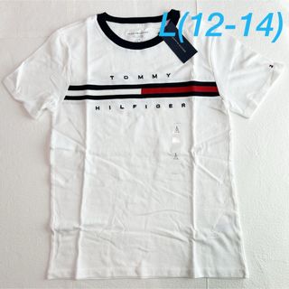 トミーヒルフィガー(TOMMY HILFIGER)のトミーヒルフィガー キッズロゴ 半袖Tシャツ (L/12-14)(Tシャツ/カットソー)