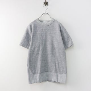 ハイク(HYKE)のハイク HYKE ハーフスリーブクルーネックスウェット 2/グレー 裏毛 Tシャツ 半袖 トップス【2400013764865】(トレーナー/スウェット)