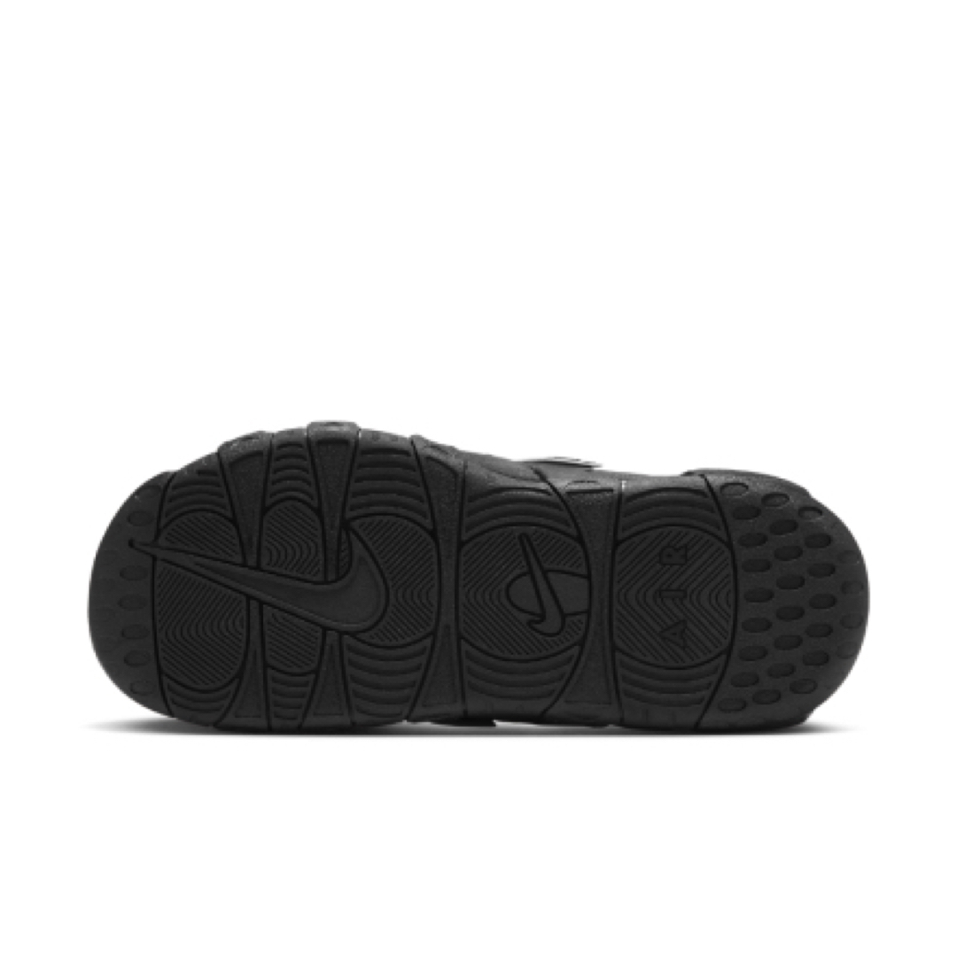 NIKE(ナイキ)のNIKE AIR MORE UPTEMPO SLIDE BLACK/WHITE メンズの靴/シューズ(サンダル)の商品写真