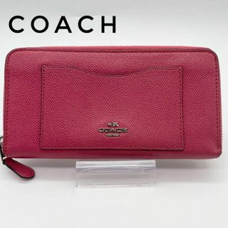 コーチ(COACH)の☆美品☆ COACH コーチ 長財布 レザー ピンク レディース(財布)