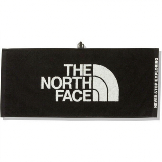 ザノースフェイス(THE NORTH FACE)の新品未使用 ノースフェイス コンフォートコットンタオル 50×100 ブラック(タオル/バス用品)