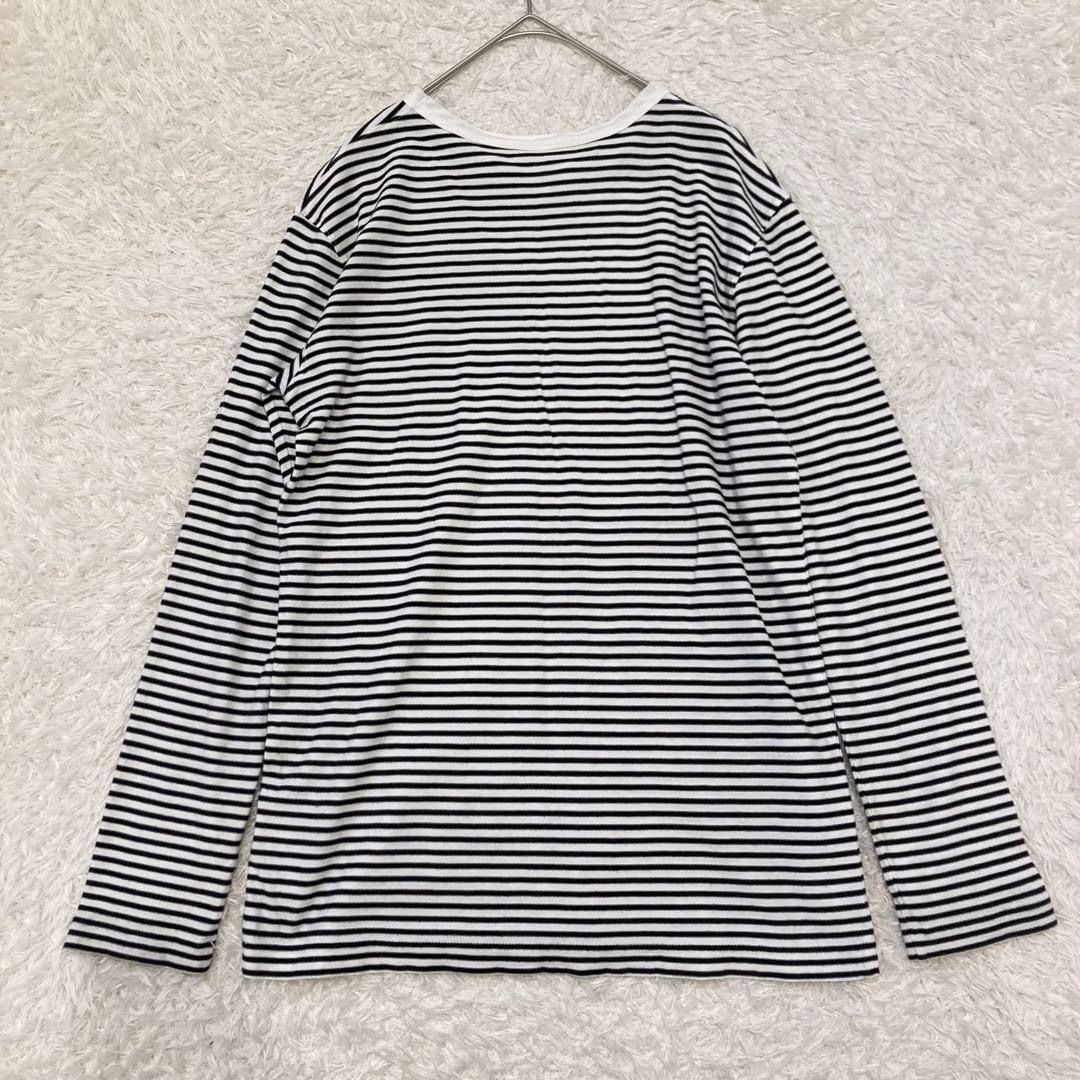 DEUXIEME CLASSE(ドゥーズィエムクラス)のドゥーズィエムクラス　COCO Stripe Tシャツ No5 長袖カットソー レディースのトップス(カットソー(長袖/七分))の商品写真