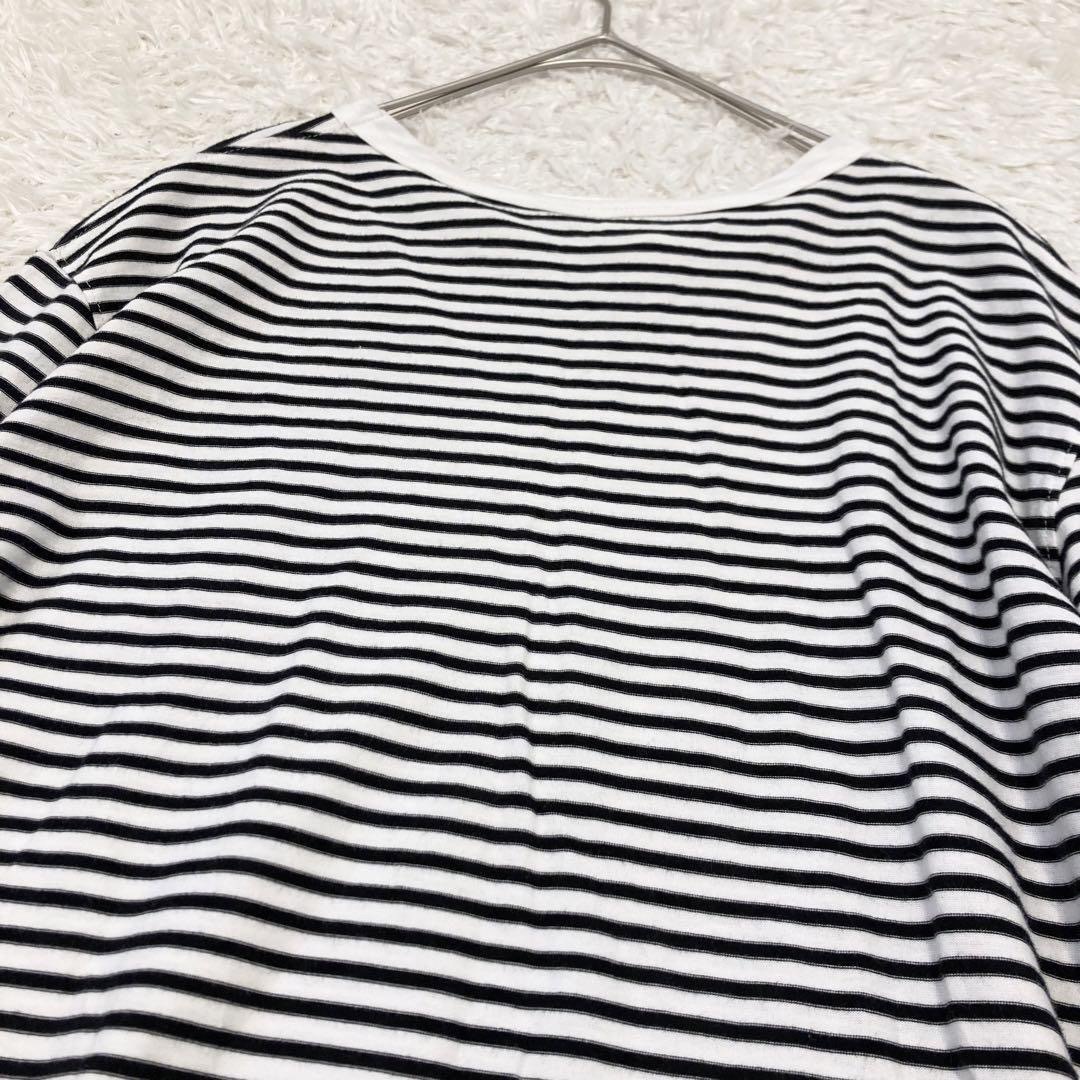 DEUXIEME CLASSE(ドゥーズィエムクラス)のドゥーズィエムクラス　COCO Stripe Tシャツ No5 長袖カットソー レディースのトップス(カットソー(長袖/七分))の商品写真