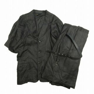 COMME des GARCONS - 89SS コムデギャルソン リネン スカート スーツ セットアップ 半袖