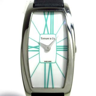 ティファニー(Tiffany & Co.)のTIFFANY&Co.(ティファニー) 腕時計 ジェメア Z6401.10.10A29A48A レディース SS 白(腕時計)