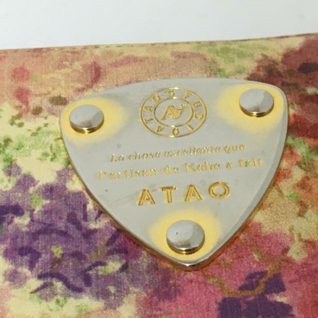 ATAO(アタオ)のATAO(アタオ) 長財布 - ライトイエロー×レッド×マルチ L字ファスナー/タッセル レザー レディースのファッション小物(財布)の商品写真