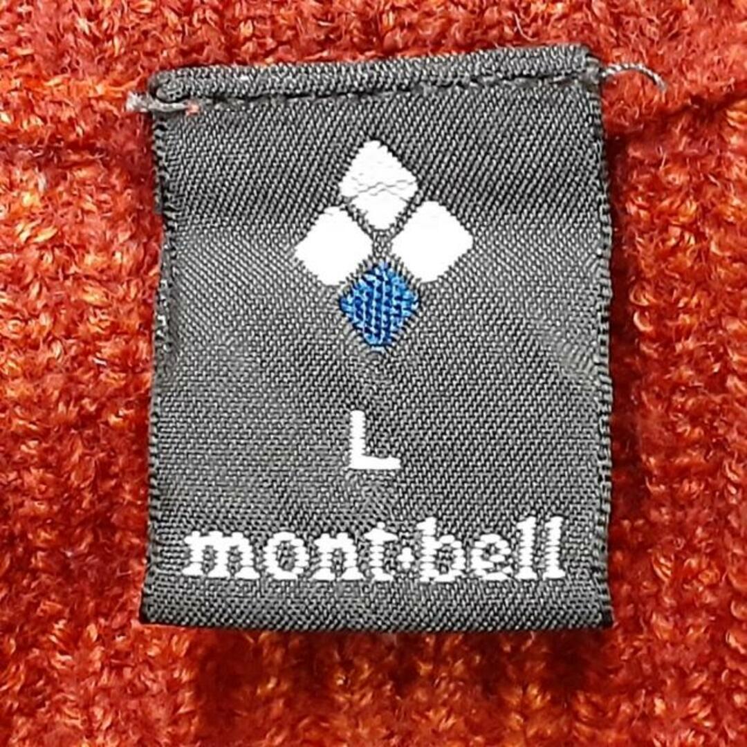 mont bell(モンベル)のmont-bell(モンベル) 長袖セーター サイズL レディース - オレンジ レディースのトップス(ニット/セーター)の商品写真