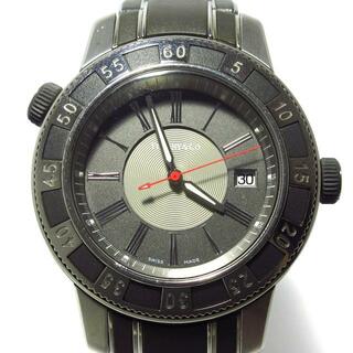 TIFFANY&Co.(ティファニー) 腕時計 マークT-57 メンズ 回転ベゼル グレー×ライトグレー