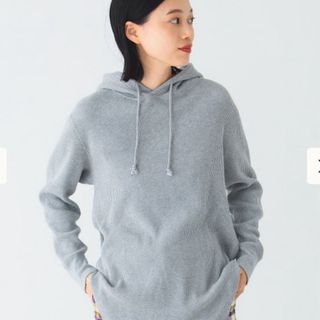 BEAMS BOY - Healthknit × BEAMS BOY / 別注ワッフルプルオーバーパーカ