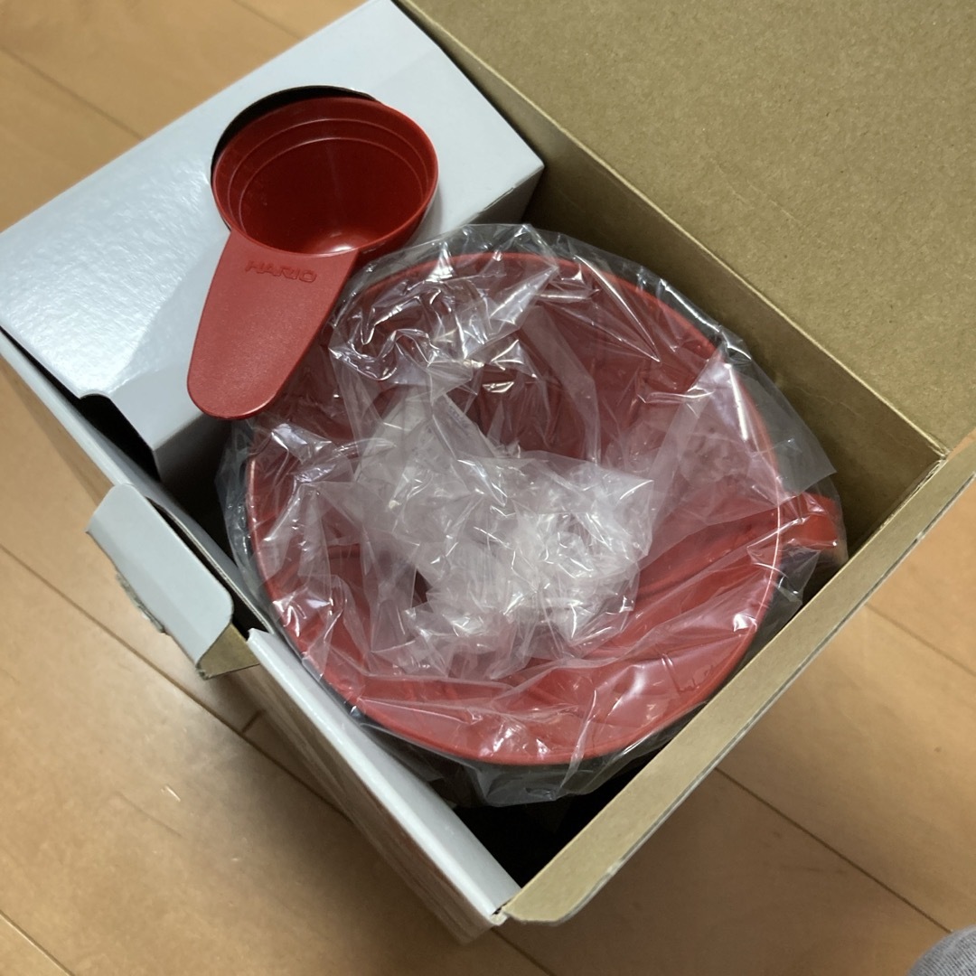 HARIO(ハリオ)の新品　V60コーヒーサーバー02セット  インテリア/住まい/日用品のキッチン/食器(その他)の商品写真