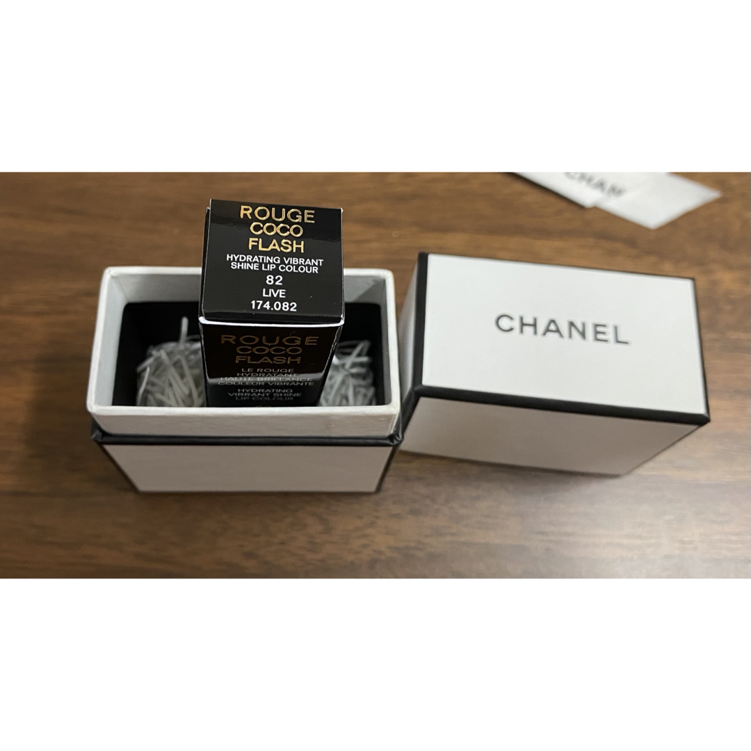 CHANEL(シャネル)のCHANEL ルージュココフラッシュ　82 新品 コスメ/美容のベースメイク/化粧品(口紅)の商品写真