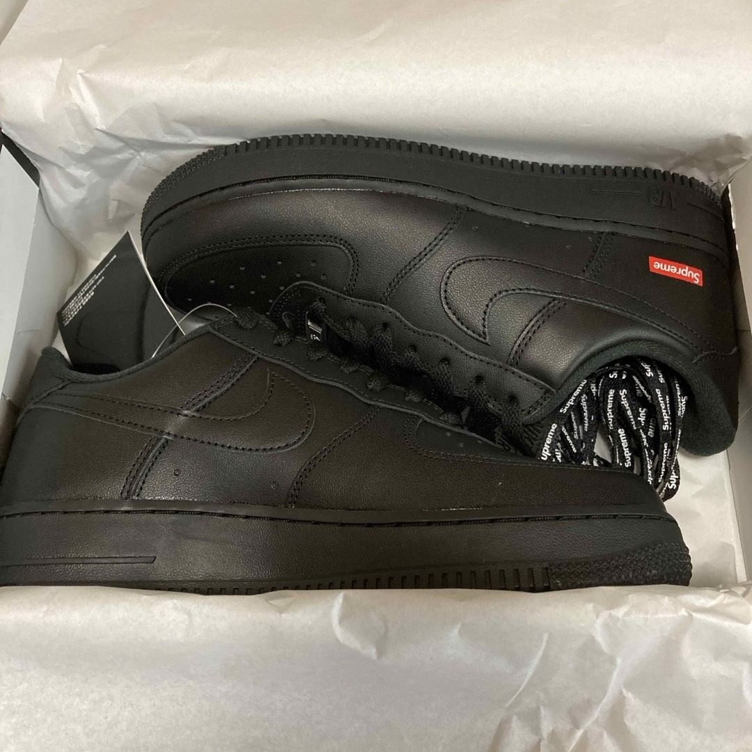 Supreme(シュプリーム)のSupreme NIKE Air Force 1 Low BLACK 25cm メンズの靴/シューズ(スニーカー)の商品写真