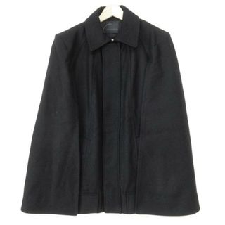 DIESEL BlackGold(ディーゼルブラックゴールド) ポンチョ レディース美品  - 黒 冬(ポンチョ)