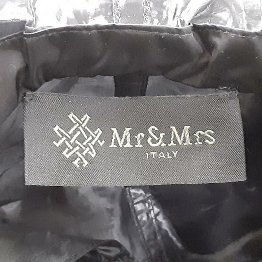 MR&MRS ITALY(ミスターアンドミセスイタリー) コート サイズS レディース美品  - KPK0004 EMB0001 黒 長袖/シースルー/春/秋 レディースのジャケット/アウター(その他)の商品写真