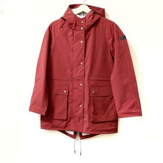 AIGLE(エーグル) コート サイズ36 S レディース美品  - ボルドー 長袖/ジップアップ/春/秋