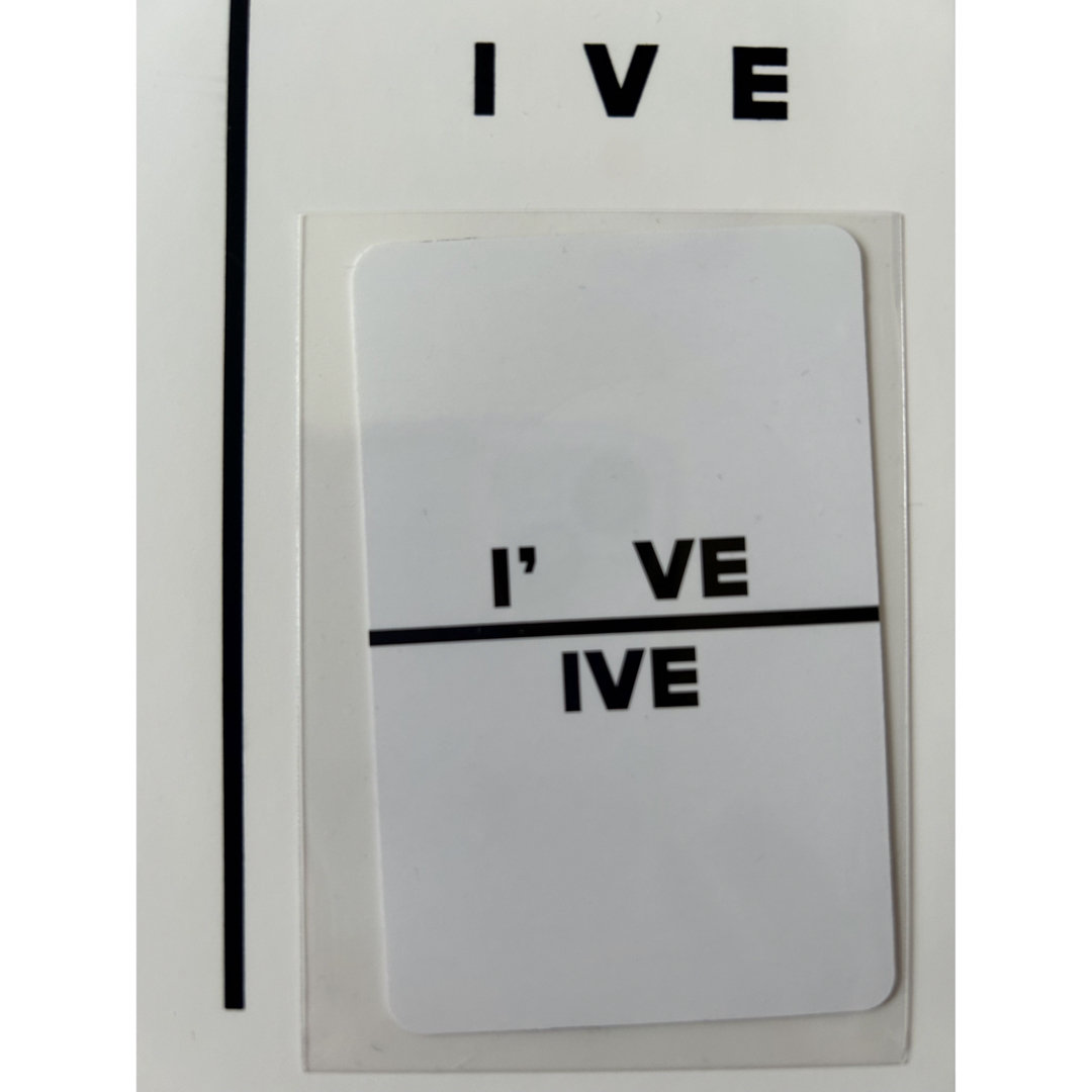 IVE(アイヴ)のIVE  I've IVE  ver.1 封入トレカ レイ エンタメ/ホビーのタレントグッズ(アイドルグッズ)の商品写真